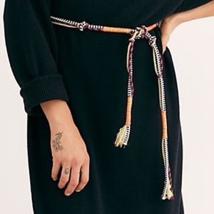 ISO free people Santa Cruz cord belt